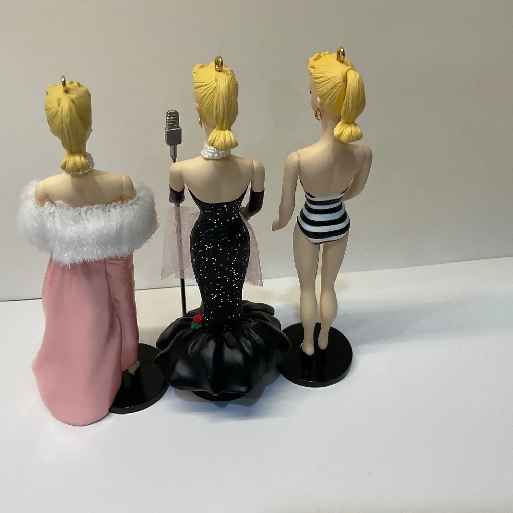 Hallmark Keepsake Barbie Doll Collector’s Series Ornaments  Set of 3 1994-1996